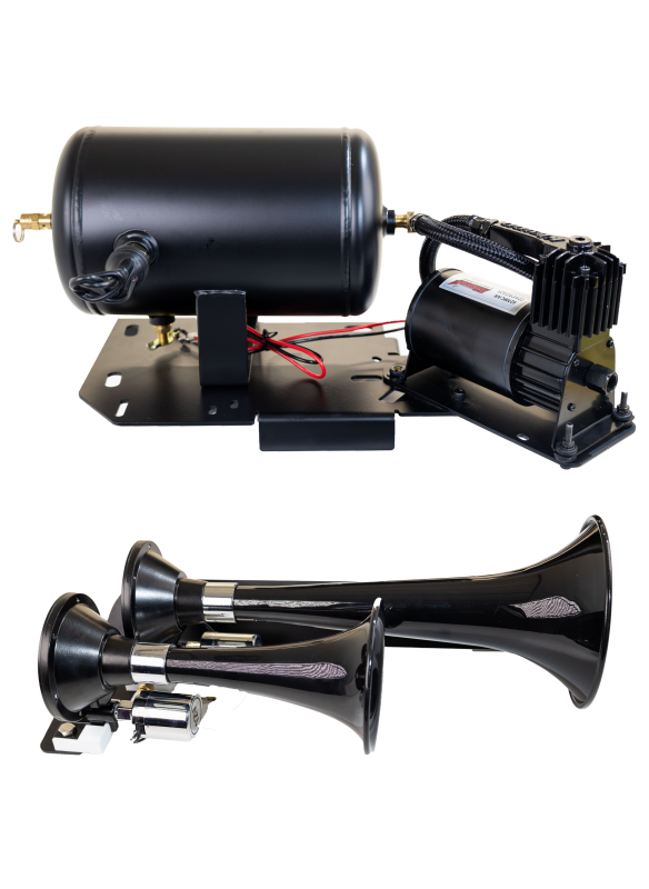 Kleinn Air Horns Kleinn 07-18 Chevrolet Silverado Avalanche Onboard Air System w/220 Horns