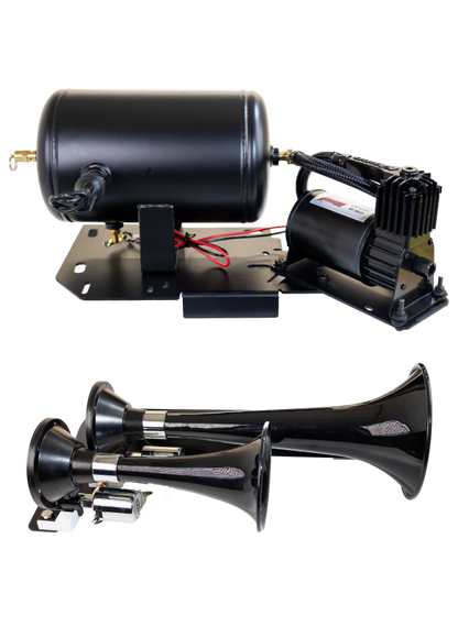 Kleinn Air Horns Kleinn 07-18 Chevrolet Silverado Avalanche Onboard Air System w/220 Horns