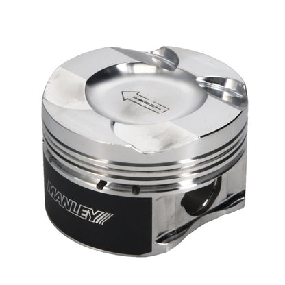 Manley Performance Manley BMW N55/S55 37cc Platinum Series Dish Extreme Duty Piston Set - 84.5mm Bore