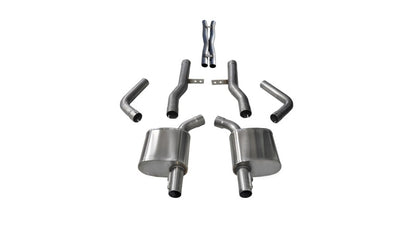 CORSA Performance Corsa 2017-2020 Dodge Charger/Chrysler 300 5.7L V8 Xtreme Cat-Back Dual Rear Exit w/o Tips