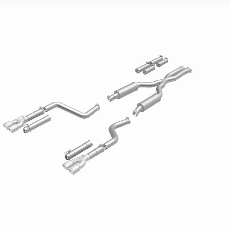 MagnaFlow 2017+ Dodge Challenger 409 SS Polished 3in Quad Tips Cat-Back Exhaust