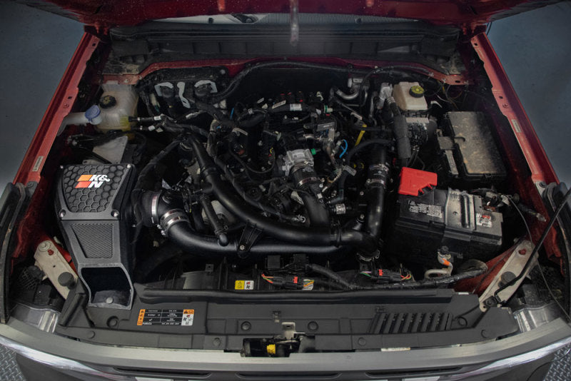 K&N Engineering K&N 21-23 Ford Bronco 2.7L V6 F/I DRYFLOW Performance Air Intake System