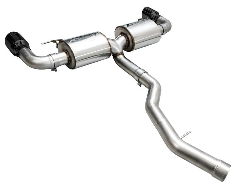 AWE Tuning AWE 19-23 BMW 330i / 21-23 BMW 430i Base G2X Touring (Excl. Conv) Axle-Back Exhaust - Diamond Black