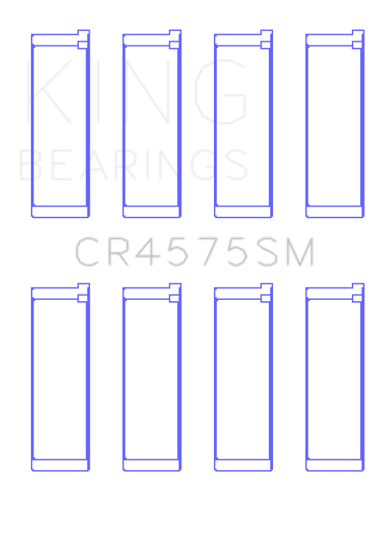King Engine Bearings Hyundai i30 G4FC (Size +.50mm) Connecting Rod Bearing Set