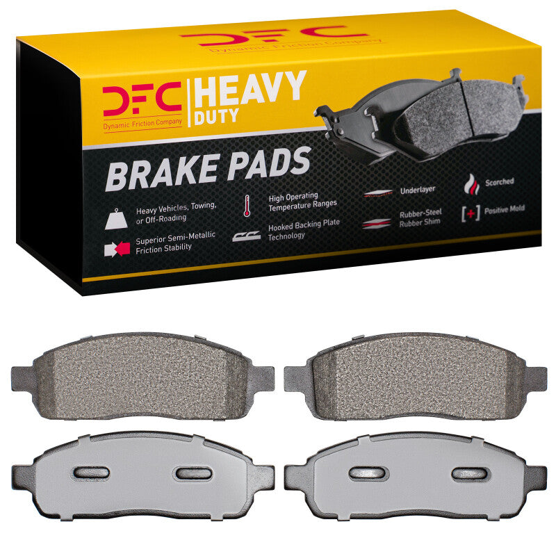 DFC 04-09 Ford F-150 RWD Front Heavy Duty Pads - Semi Metallic