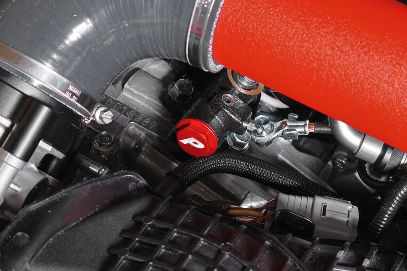 Perrin Performance PERRIN 05-21 Subaru STI / 06-26 WRX / 05-09 LGT/OBXT Clutch Delay Valve Delete - Red