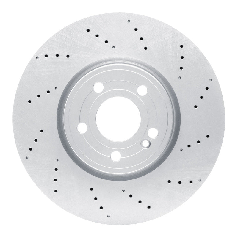 DFC 19-25 Mercedes-Benz GLA250 (USA/Canada) Front Drilled Hi-Carbon Alloy Geomet Coated Rotor