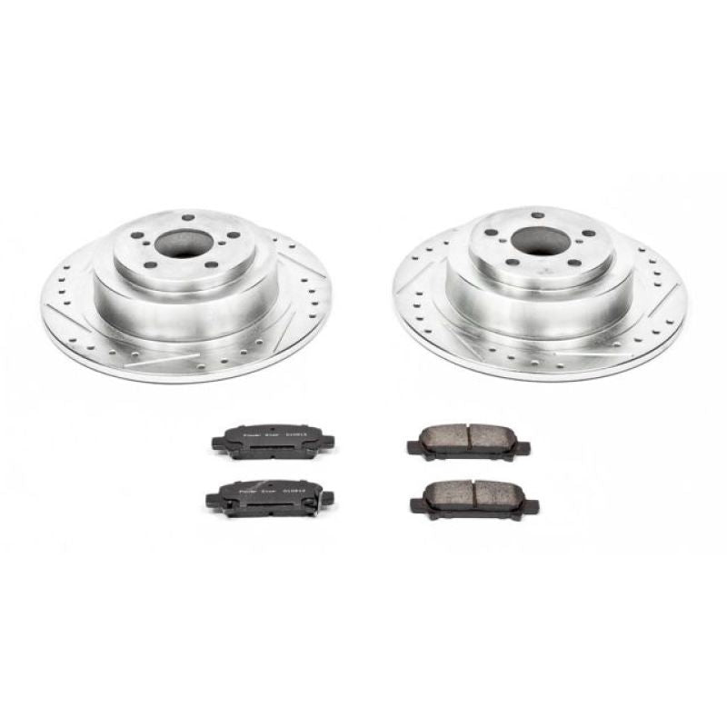 PowerStop Power Stop 03-06 Subaru Baja Rear Z23 Evolution Sport Brake Kit