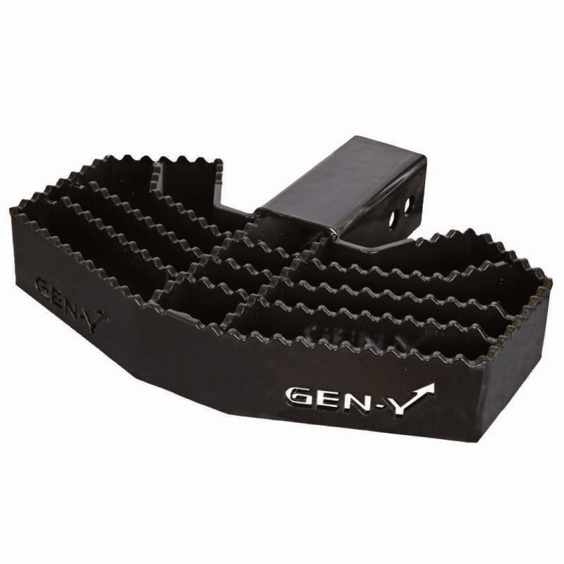 GEN-Y Hitch Gen-Y 2.5in Shank 3/4in Pin Holes Only Compatible w/32K Mega-Duty 500lb Capacity Serrated Hitch Step