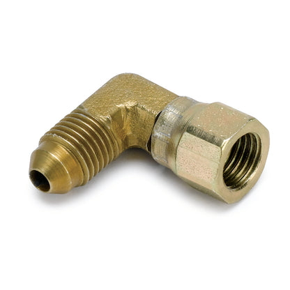 Autometer -4AN Elbow Fitting - 90 Deg w/ Swivel Nut