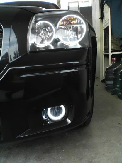 ORACLE Lighting Oracle 05-10 Chrysler 300C LED Fog Light Halo Kit - Green