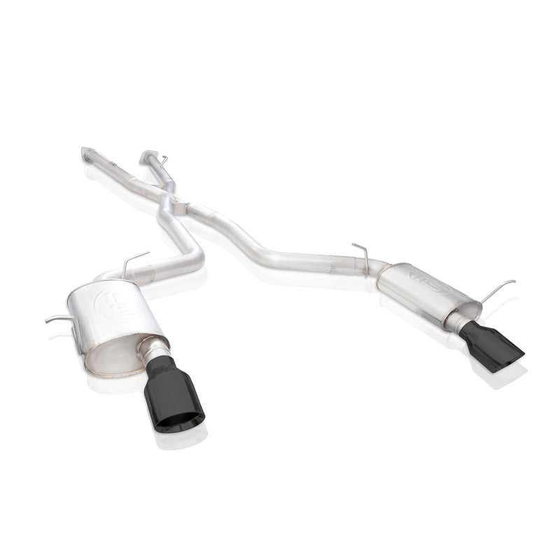 Stainless Works 18-19 Dodge Durango 6.4L Redline Catback Exhaust w/ Black Tips