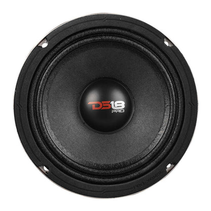 DS18 6.5in 250 Watts RMS 8 ohm Mid-Range Loudspeaker Sealed Back