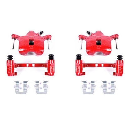 PowerStop Power Stop 08-09 Buick Allure Rear Red Calipers w/Brackets - Pair