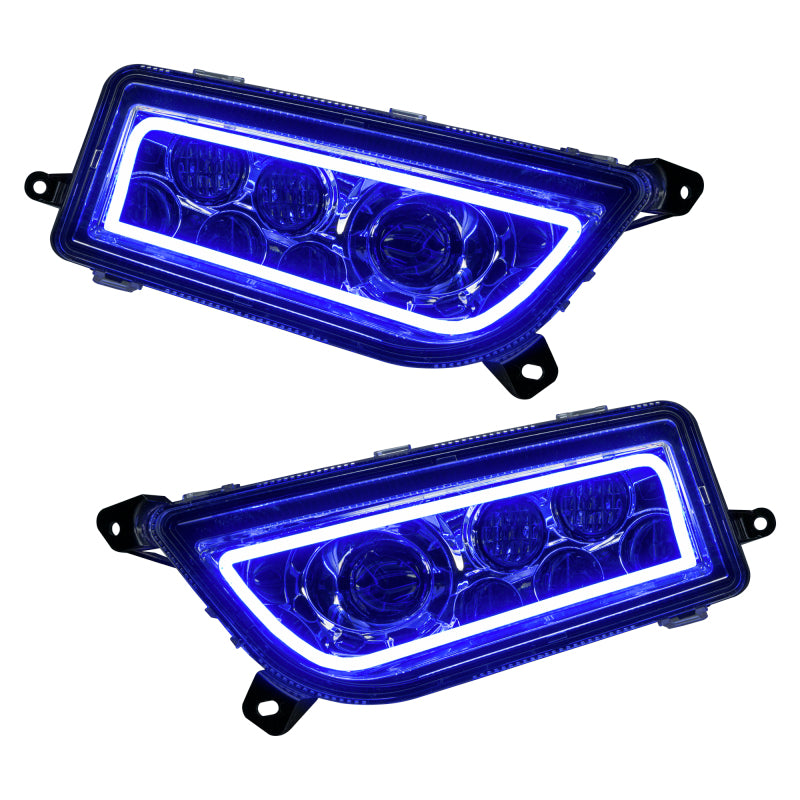 ORACLE Lighting Oracle 14-21 POLARIS RZR 1000 XP Headlight Halo Kit - ColorSHIFT
