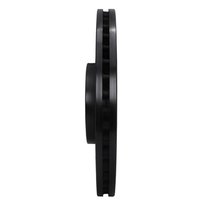 R1 Concepts R1 06-13 Audi S3 (Mexico) Front Right Drilled & Slotted Black Brake Rotor