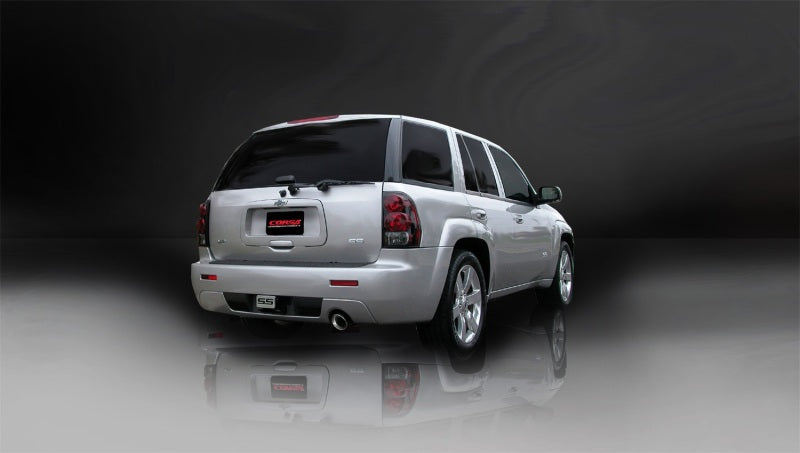 CORSA Performance Corsa 2006-2008 Chevrolet Trailblazer SS 6.0L V8 Polished Sport Cat-Back Exhaust