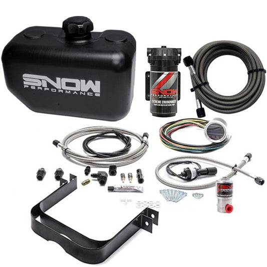 Snow Performance 2.5 Boost Cooler Water Methanol Injection Kit w/ SS Brd Line & 4AN Fittings