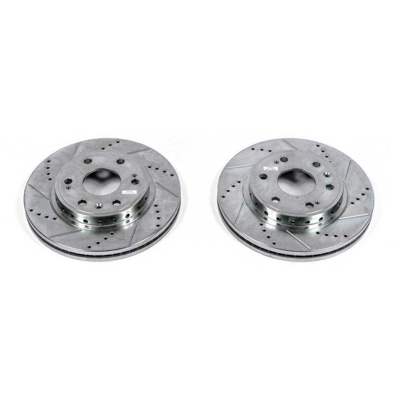PowerStop Power Stop 08-19 Chevrolet Tahoe Front Evolution Drilled & Slotted Rotors - Pair