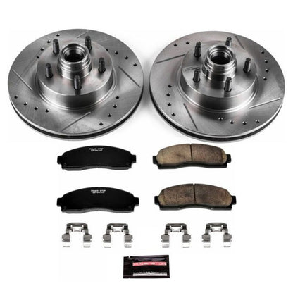 PowerStop Power Stop 03-09 Ford Ranger Front Z23 Evolution Sport Brake Kit