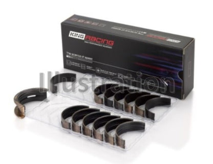 King Engine Bearings Nissan 2.5L RB25DET 24V (Size .025) Performance Main Bearing Set