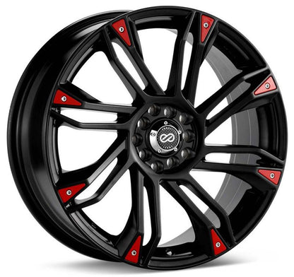 Enkei GW8 17x7 5x100/114.3 42mm Offset 72.6 Bore Matte Black Wheel