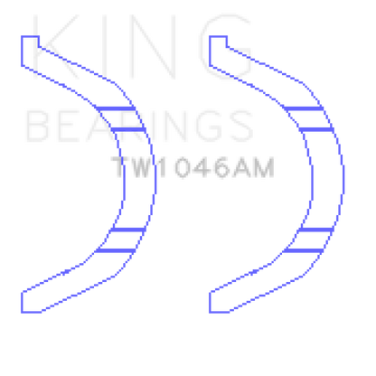 King Engine Bearings BMW N14B16C (Size +0.50mm) Thrust Washer Set