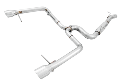 AWE Tuning VW MK7 Golf Alltrack/Sportwagen 4Motion Track Edition Exhaust - Polished Silver Tips