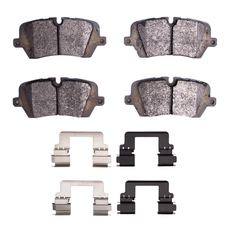 R1 Concepts R1 13-25 Land Rover Discovery Rear Semi Met Pads & Hardware Kit