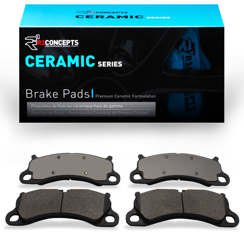 R1 Concepts R1 12-16 Porsche Boxster Front Ceramic Brake Pads