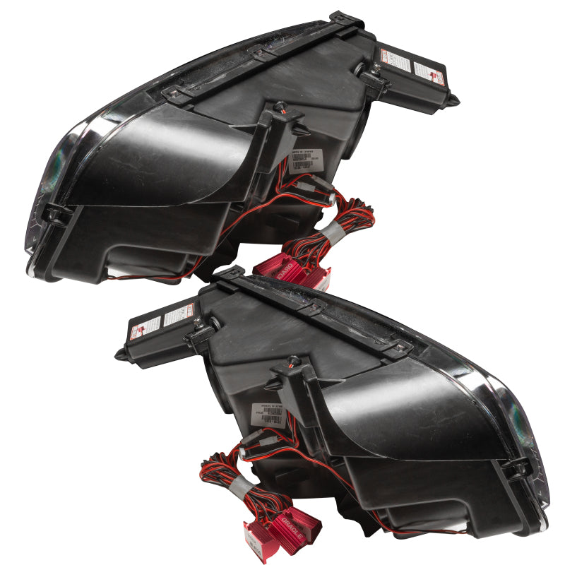ORACLE Lighting Oracle 05-10 Dodge Charger SMD HL (Non-HID) - Triple Halo - ColorSHIFT w/ BC1 Controller