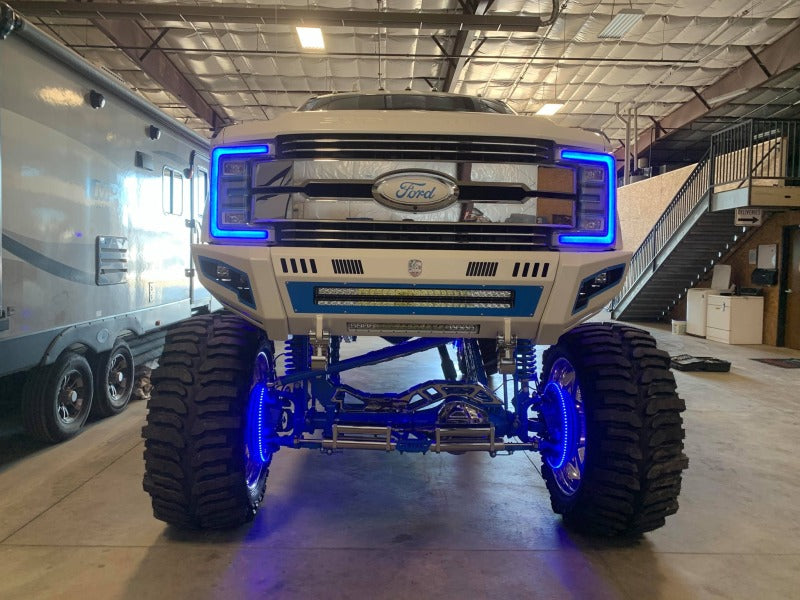 ORACLE Lighting Oracle 17-19 Ford F-250/F-350 Superduty Headlight DRL Kit - ColorSHIFT w/ 2.0 Controller