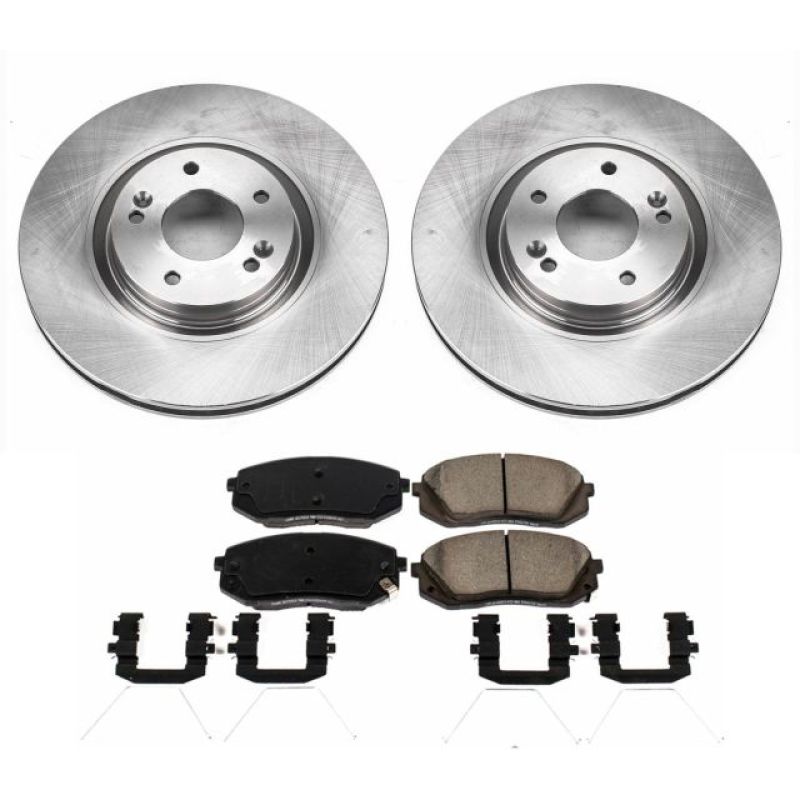 PowerStop Power Stop 17-19 Hyundai Sonata Front Autospecialty Brake Kit