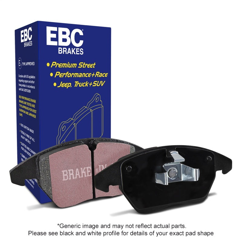 EBC 2018+ Audi A4 Allroad Quattro 2.0L Turbo Ultimax2 Rear Brake Pads