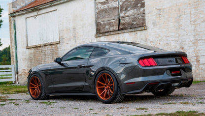 CORSA Performance Corsa 2015-2017 Ford Mustang GT 5.0 3in Axle Back Exhaust Black Dual Tips (Touring)
