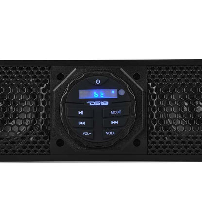 DS18 37in Soundbar 6 Speakers Amplified Bluetooth USB & AUX Ports 200 Watts RMS