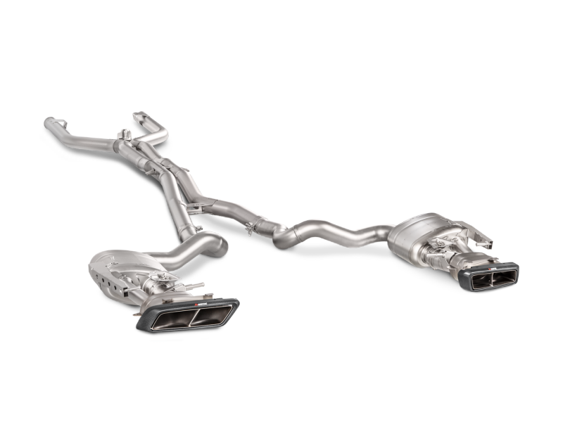 Akrapovic Akrapovic 16-17 AMG C63 Coupe Evolution Line Cat Back (Titanium) w/ Carbon Tips (Req. Link Pipe)