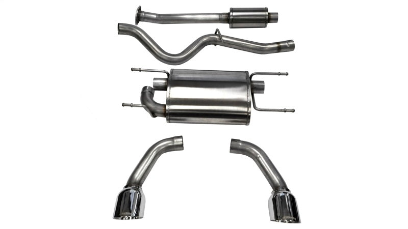 CORSA Performance Corsa 2012-2025 Scion FRS / Subaru BRZ Polished Sport Cat-Back Exhaust
