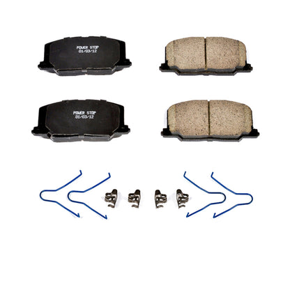 PowerStop Power Stop 90-91 Lexus ES250 Front Z17 Evolution Ceramic Brake Pads w/Hardware