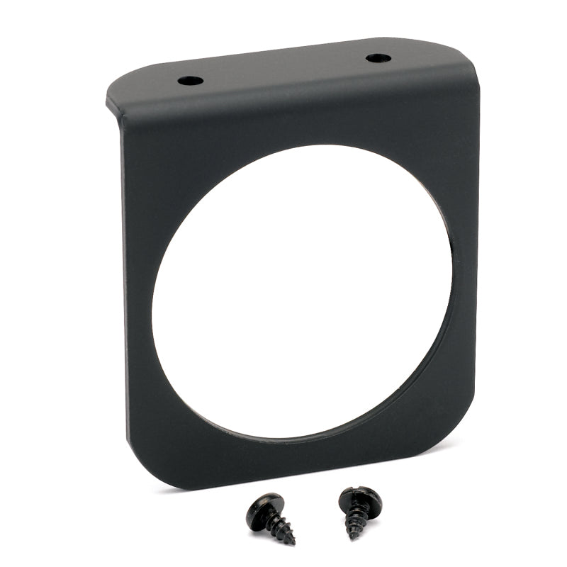 Autometer 2-5/8in Black Aluminum Single Gauge Mounting Panel