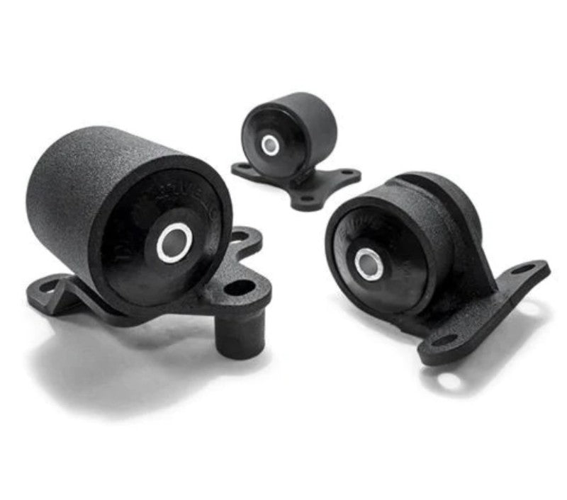 Innovative Mounts Innovative 90-93 Accord F-Series Black Steel Mounts 85A Bushings