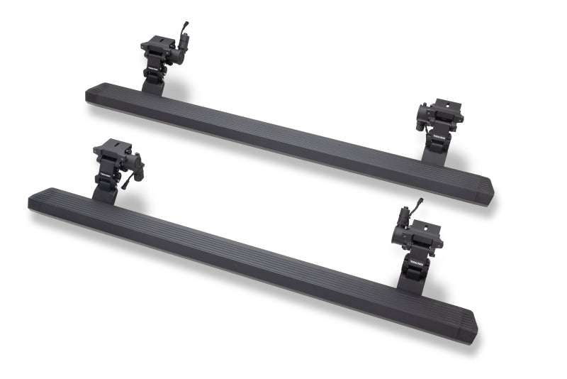Go Rhino RealTruck 18-24 Jeep Wrangler 4dr VoltStep Electric Running Board Kit (Drilling Req.) - Tex. Blk