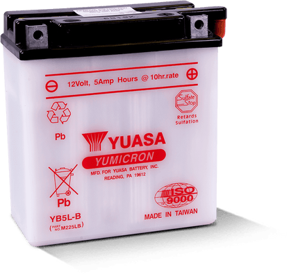 Yuasa Battery Yuasa YB5L-B Yumicron 12-Volt Battery