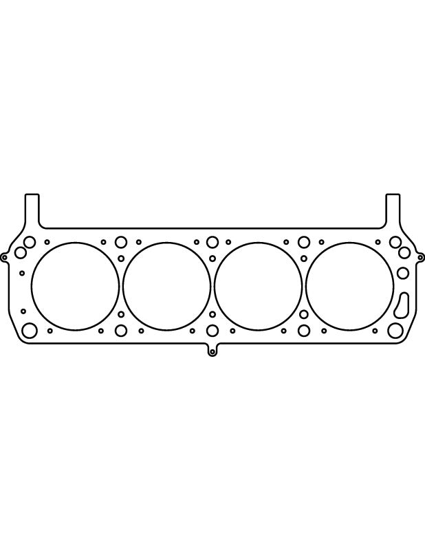 Cometic Gasket Cometic Ford 302/351W Windsor V8 .027in MLS Cylinder Head Gasket - 4.180in Bore - SVO