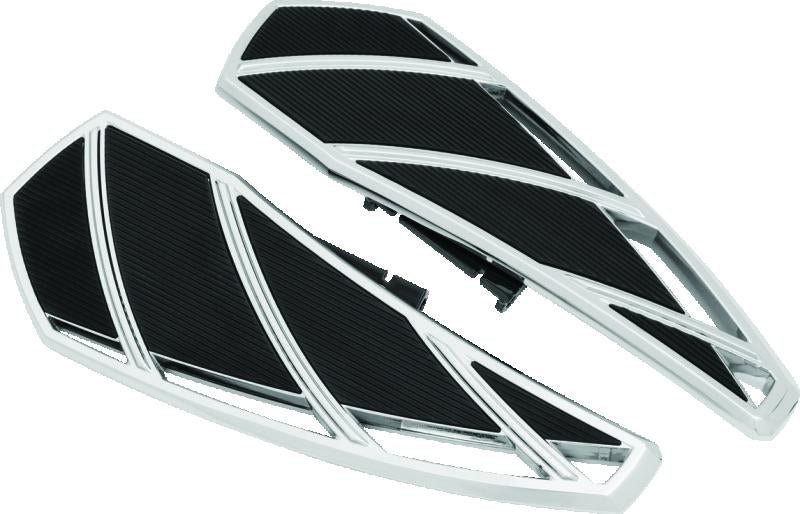 Kuryakyn Phantom Floorboards 18 and Up H-D Softails Chrome