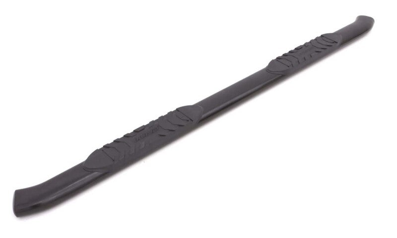 Lund 2005+ Toyota Tacoma Double Cab 5in Oval Curved Steel Nerf Bars - Black