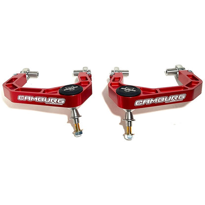 Camburg Ford Bronco 21-23 KINETIK V2 Performance Billet Uniball Upper Arms (Red)