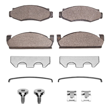 R1 Concepts R1 1974-1983 American Motors CONCORD Front Performance Off-Road/Tow Brake Pads & Hardware Kit
