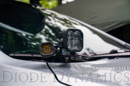 Diode Dynamics 15-21 Subaru WRX/STi Sport SS3 LED Ditch Light Kit - Yellow Combo