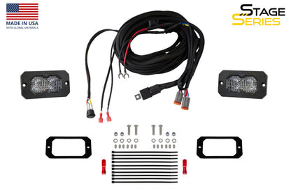 Diode Dynamics Stage Series Flush Mount Reverse Light Kit C1 Pro